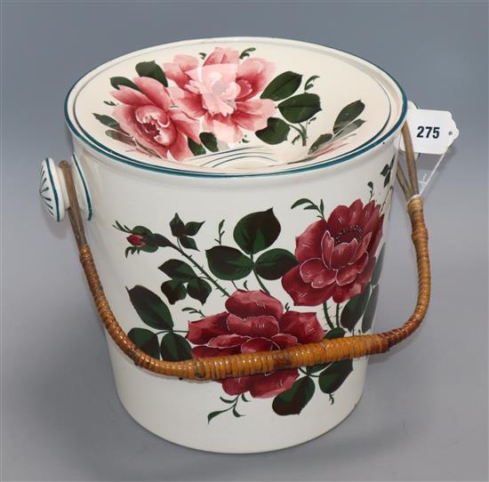 A T. Goode & Co Weymss style slops pail Height 27.5cm